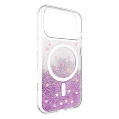 SwitchEasy Starfield M3D Glitter Protective Case Nebula for iPhone 18 Pro