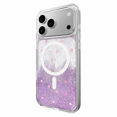 SwitchEasy Starfield M3D Glitter Protective Case Nebula for iPhone 18 Pro Max/17 Pro Max