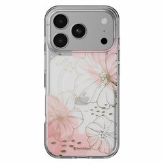SwitchEasy Fleur M3D Patterned Protective Case Gold for iPhone 18 Pro/17 Pro