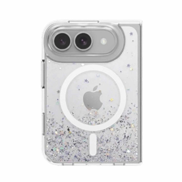SwitchEasy Starfield M3D Glitter Protective Case Transparent for iPhone Duo