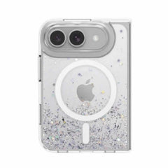 SwitchEasy Starfield M3D Glitter Protective Case Transparent for iPhone Duo