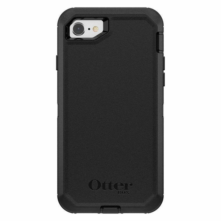 OtterBox Defender Case with Holster Black for iPhone SE/8/7 in Bulk Packaging