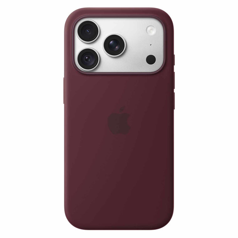 Apple Silicone Case with MagSafe Burgundy for iPhone 18 Pro