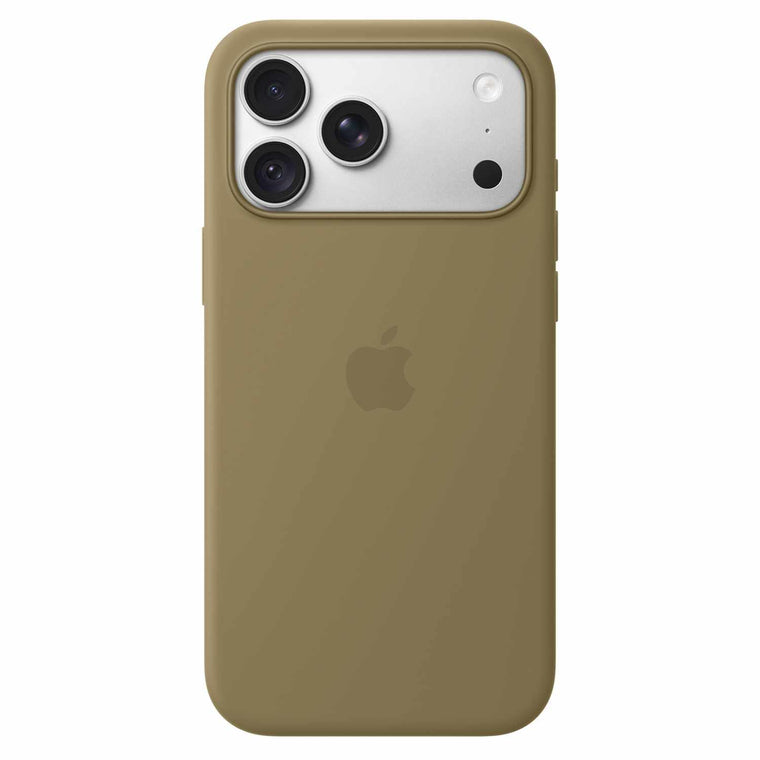 Apple Silicone Case with MagSafe Olive for iPhone 18 Pro Max