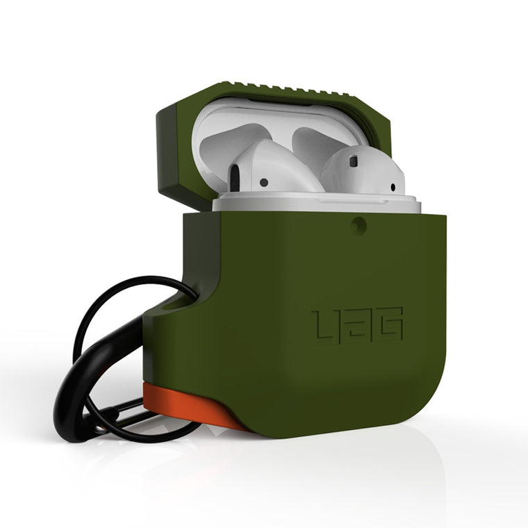 10185E117297 Silicone Case AirPods Olive Drab/Orange
