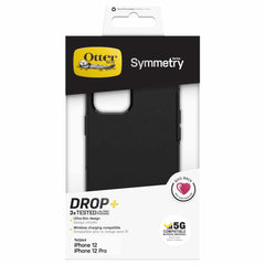 OtterBox Symmetry Protective Case Black for iPhone 12/12 Pro