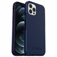 OtterBox Symmetry+ with MagSafe Protective Case Navy Captain for iPhone 12/12 Pro