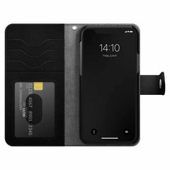 Ideal of Sweden Magnet Wallet+ Folio Case Black for iPhone 14 Pro
