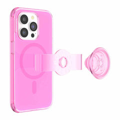 PopSockets PopCase MagSafe Compatible Bae-By Pink with Drop Protection for iPhone 14 Pro