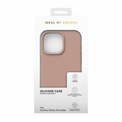 Ideal of Sweden Silicone Case Magsafe Blush Pink for iPhone 15 Pro Max