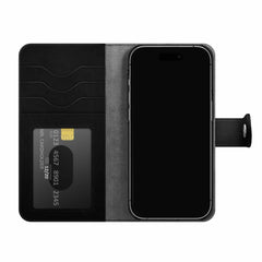 Ideal of Sweden Magnet Wallet+ Black for iPhone 15 Pro