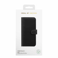 Ideal of Sweden Magnet Wallet+ Black for iPhone 15 Pro Max