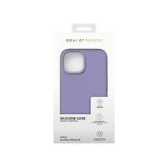 Ideal of Sweden Silicone Case Magsafe Purple for iPhone 15