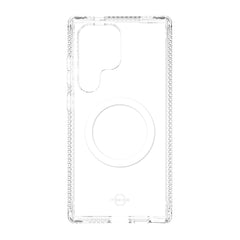 ITSKINS Hybrid_R Clear Case Compatible w/MagSafe for Samsung Galaxy S24 Ultra