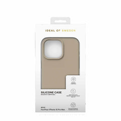 Ideal of Sweden Silicone Case Magsafe Beige for iPhone 15 Pro Max