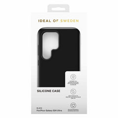 Ideal of Sweden Silicone Case Black for Samsung Galaxy S24 Ultra