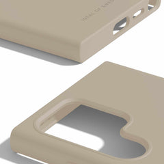 Ideal of Sweden Silicone Case Compatible w/MagSafe Beige for Samsung Galaxy S24 Ultra