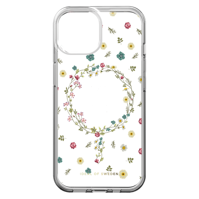 Ideal of Sweden Clear MagSafe Mid Case Petite Floral for iPhone 17e/16e/15/14/13