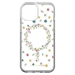 Ideal of Sweden Clear Mid MagSafe Case Petite Floral for iPhone 15