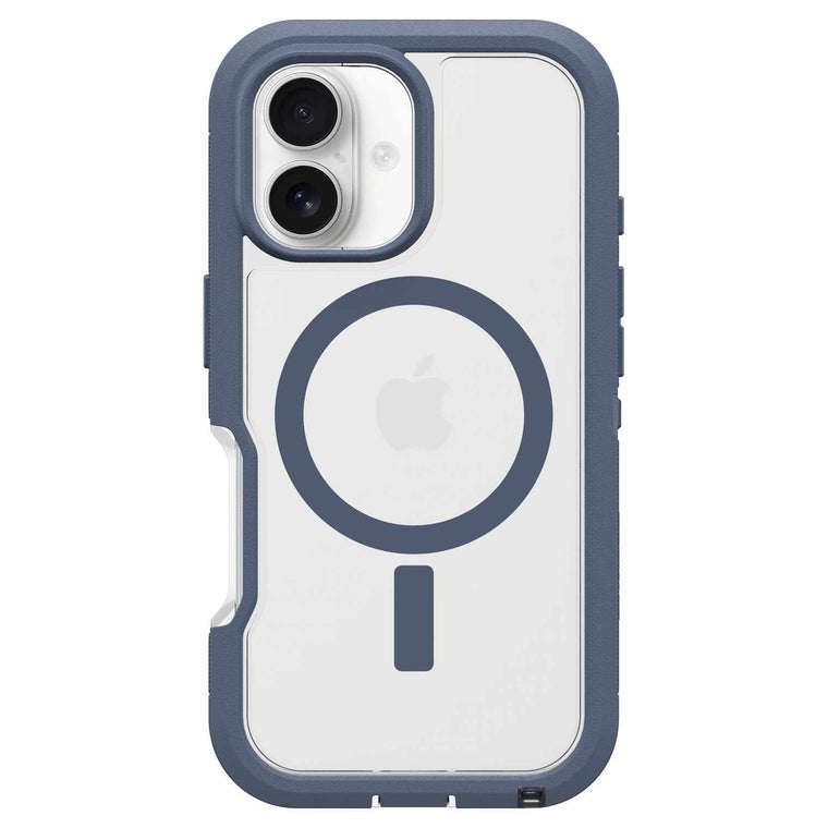 7796087 Defender XT Clear Pro Case iPhone 16 Baby Blue Clear