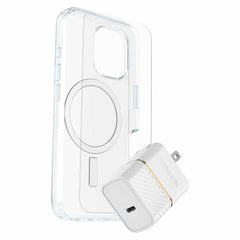 7881428 Protection+Power Kit (Symmetry Clear MagSafe w/Glass + Wall Charger 30W White) iPhone 16 Clear