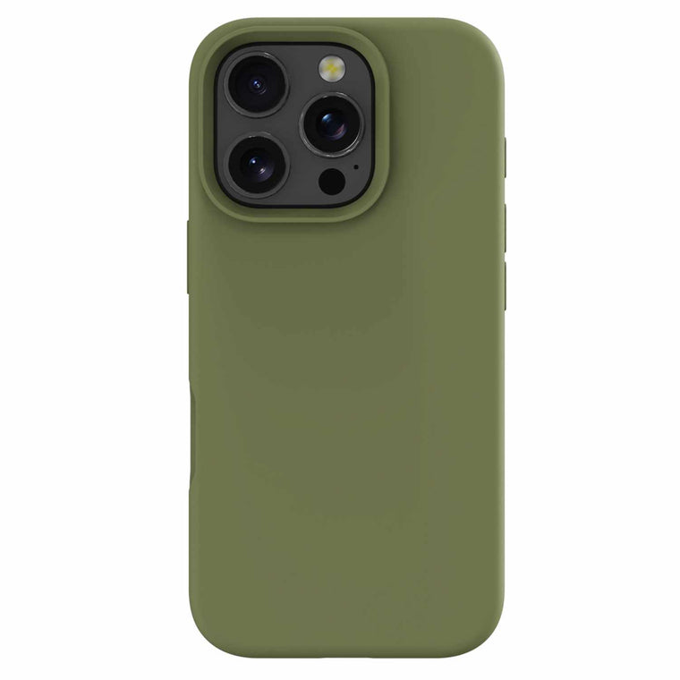 Blu Element Silicone MagSafe Case Olive foriPhone 16 Pro Max