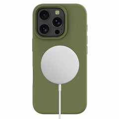 Blu Element Silicone MagSafe Case Olive foriPhone 16 Pro Max