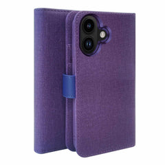 Blu Element Folio 2-in-1 Case Deep Purple for iPhone 16