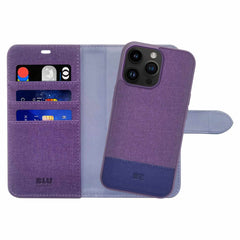 Blu Element Folio 2-in-1 Case Deep Purple for iPhone 16 Pro Max