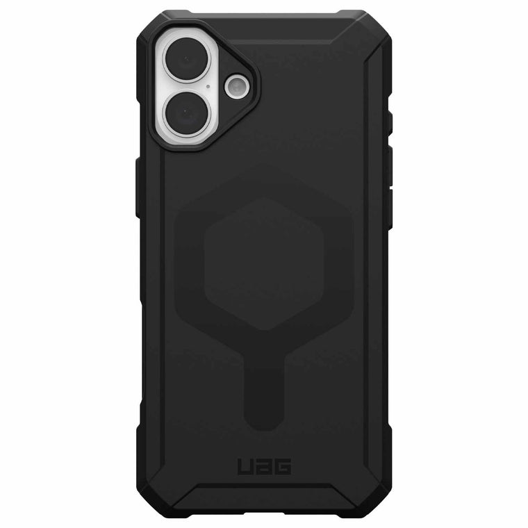 114450114040 Essential Armor MagSafe Rugged Case iPhone 16 Black