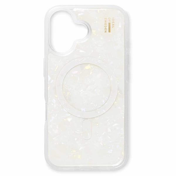 IDPLCMSI246110 Pearlized Case MagSafe iPhone 16 White