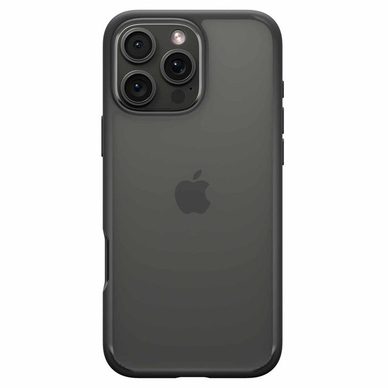 ACS08031 Crystal Hybrid Case iPhone 16 Pro Max Matte Black