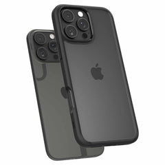 Spigen Crystal Hybrid Case Matte Black for iPhone 16 Pro Max