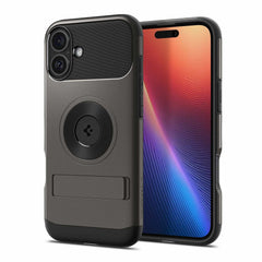 ACS08226 Slim Armor MagFit Case iPhone 16 Gunmetal