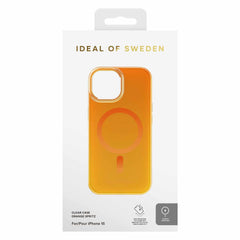 Ideal of Sweden Clear Case Mid MagSafe Orange Spritz for iPhone 16e/15/14/13