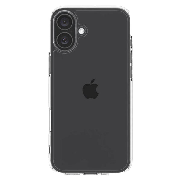 ACS08224 Crystal Hybrid Case iPhone 16 Crystal Clear
