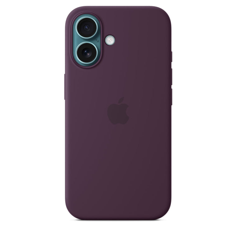 Apple Silicone Case with MagSafe Plum for iPhone 16
