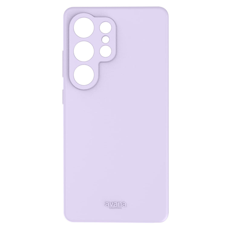 SGZUAVSIKLIPP Velvet Case w/Magnets Galaxy S25 Ultra Lavender
