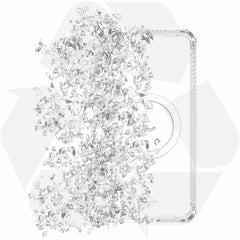 ITSKINS Hybrid_R Clear Case Compatible w/Magnets for Samsung Galaxy S25