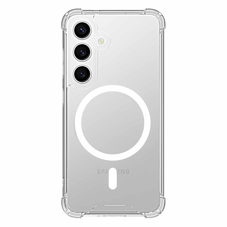 Blu Element DropZone Rugged w/Magnets Case Clear for Samsung Galaxy S25/Galaxy S24