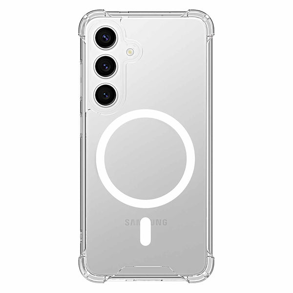 Blu Element DropZone Rugged w/Magnets Case Clear for Samsung Galaxy S25+/Galaxy S24+