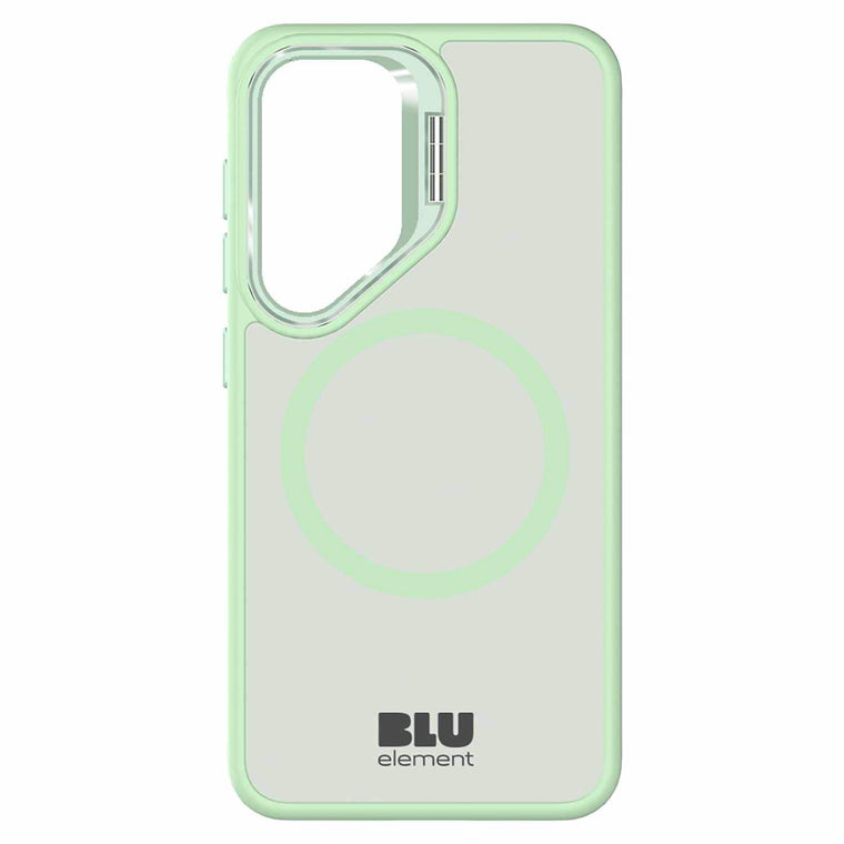 Blu Element Chromatic Kick Compatible w/Magnets Case Light Green for Samsung Galaxy S25/Galaxy S24