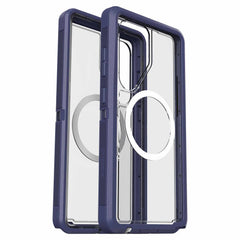 7797642 Defender Pro XT Clear w/Magnets Galaxy S25 Ultra Violet Thunder