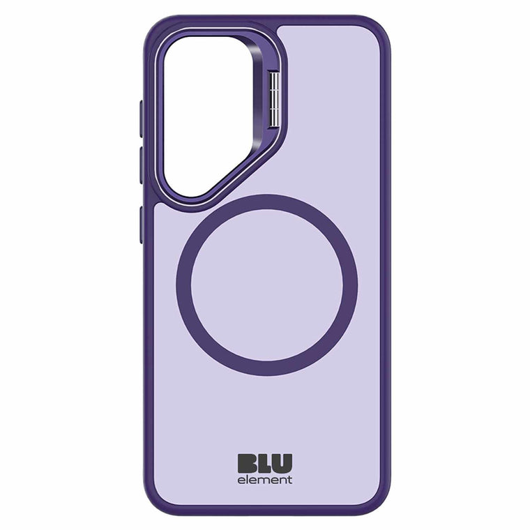 Blu Element Chromatic Kick Compatible w/Magnets Case Deep Violet for Samsung Galaxy S25/Galaxy S24