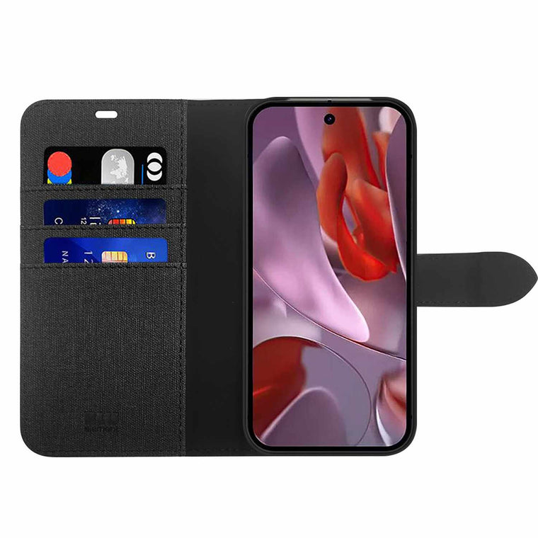 Blu Element Folio 2 in 1 Case Case Black for Google Pixel 9a