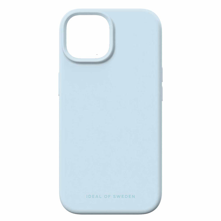 Ideal of Sweden Silicone MagSafe Case Light Blue for iPhone 16e/15/14/13