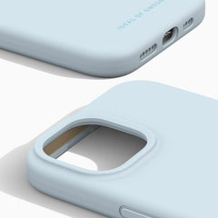 Ideal of Sweden Silicone MagSafe Case Light Blue for iPhone 17e/16e/15/14/13