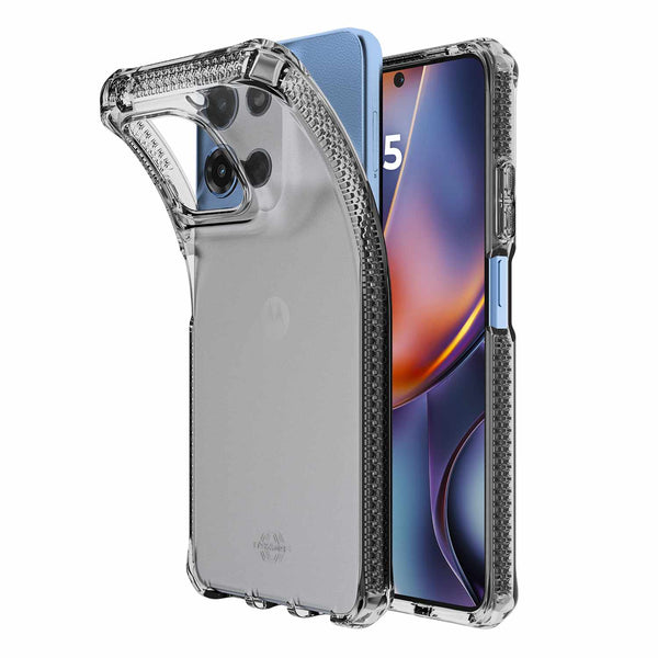 ITSKINS Spectrum_R Case Clear Smoke for Moto G 5G 2025
