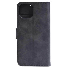 Blu Element Faux Leather Folio Case w/TPU Gelskin for iPhone 16 Black