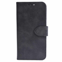 Blu Element Faux Leather Folio Case w/TPU Gelskin for iPhone 16 Black